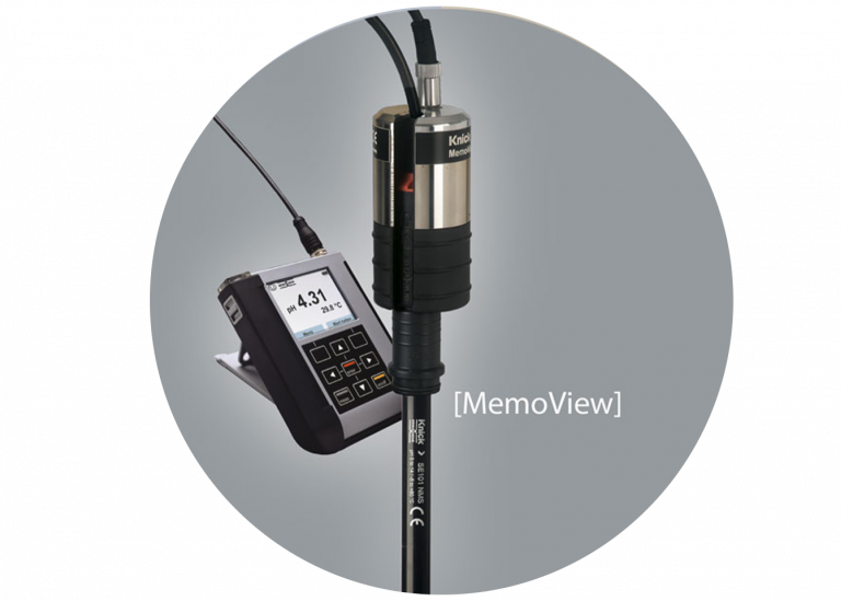 Inline analysis - Portable measuring device - Sensor evaluation  - MemoView