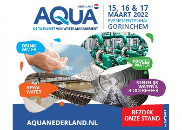 Aqua Nederland 2022 | 15, 16 & 17 maart 2022 | Gorinchem