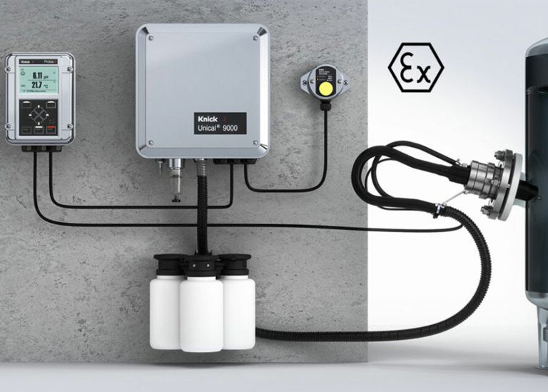 Knick cCare | Automatic cleaning and calibrating of pH sensors