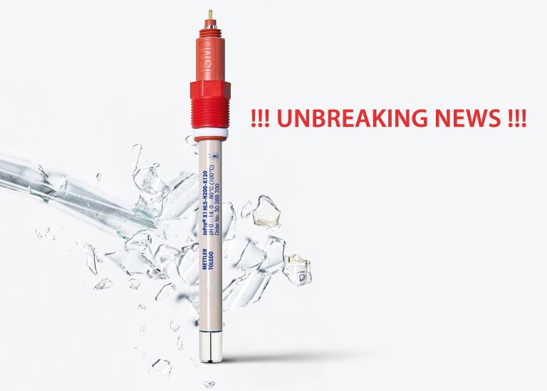 MT InProX1 HLS | Unbreakable pH electrode