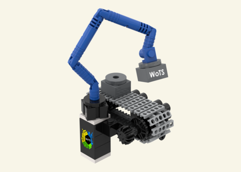 LEGO-robotarm van WoTS