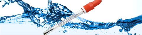 Measuring pH in water for pharmaceutical use