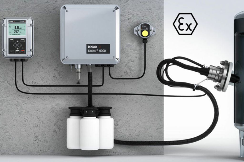 Knick cCare | Automatic cleaning and calibrating of pH sensors