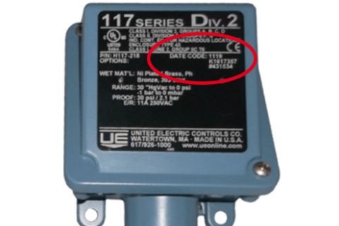 UE switch 117 series