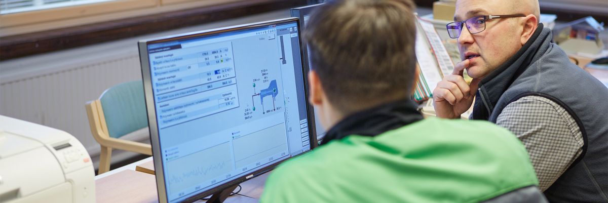 Valmet TS besprekingen aan computer